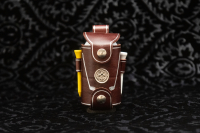 Dark Brown Golf Ball Holder