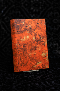 Red Marbled Journal